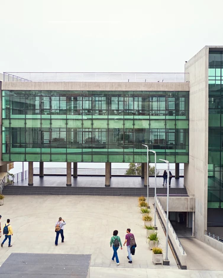 A staff briefing or campus setting